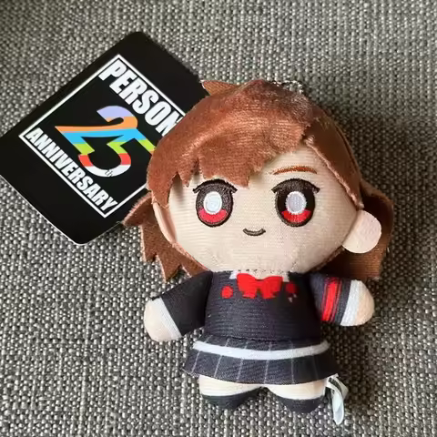 New 25th Anniversary Joker Shiomi Kotone Yuuki Makoto Cosplay 10CM Anime Soft Pendant Fans Kids Birt