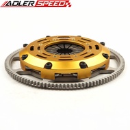 ADLERSPEED Racing Clutch Single Disc Kit &amp; Flywheel Fit For Honda GE6/8 GK5
