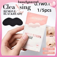 24h Shipping 【1/5pcs】O.TWO.O Nose Mask nose strips To Clean Black And White Heads deep cleaning #bea