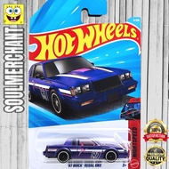 UNGU Hot Wheels 87 Buick Regal GNX Purple Treasure Hunt Diecast Racing Car Muscle