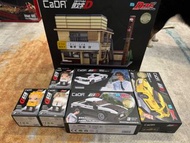 全新 CaDA 頭文字D藤原拓海豆腐店 + 車 + 人偶 全套 模型lego
