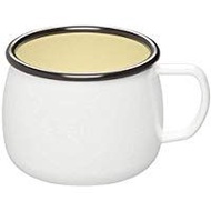 珍珠金屬 CAPTAIN STAG 琺瑯馬克杯 白色・UH-501