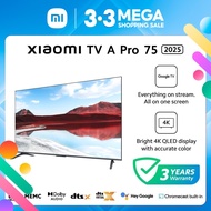 Xiaomi TV | A Pro 75 Inch 2025 | FREE Installation| 4K UHD | QLED Display | 60Hz | Google TV | Googl