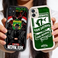 HP O-32 Persebaya Casing Siliconehp for Xiaomi Redmi Note 13C A2 6A 9A 7 K60 9T A1 Ultra Pro