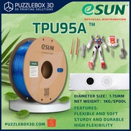eSun TPU-95A 3D Printing Filaments High Toughness Flexibility Impact Resistance Sturdy & Durable