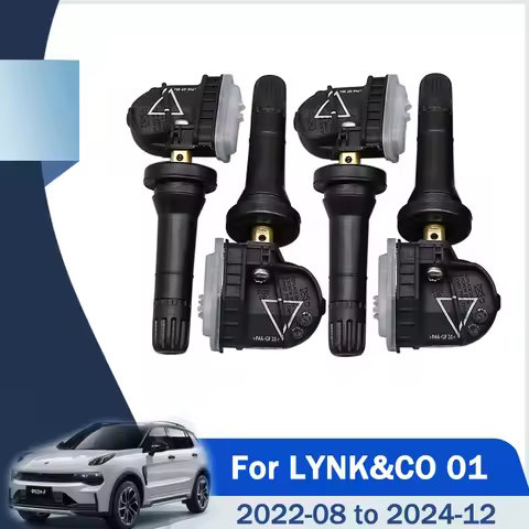 4PCS For 2022 2023 2024 LYNK&CO 01 03 05 09 MHEV E-Wagon EV TPMS Tire pressure sensor 433MHz 8889081