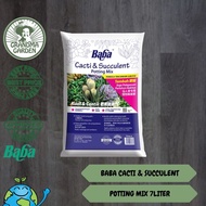 👵 BABA CACTI SUCCULENT POTTING MIX 7L +- / CACTUS SOIL / TANAH POKOK KAKTUS BUNGA / BABA CACTUS SOIL