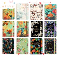 WINTE 2026 Planner, A5 Agenda Calendar 2026, Monthly Tabs Jan.2026 - Dec.2026 Weekly and Monthly Coi