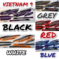 EX5 / EX5 DREAM VIETNAM CUSTOM  BODY STICKER STRIPE 2021 2020 DESIGN TERBARU (9)