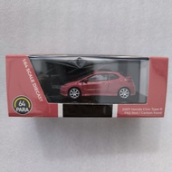 HONDA PARA64 2007 CIVIC TYPE R FN2 REDHONDA CARBON HOOD/