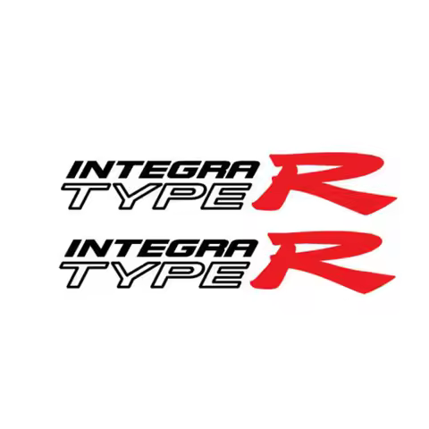 Integra Type R sticker vinyl decal, car window, doors sticker
