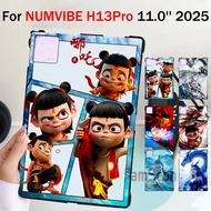 For NUMVIBE H13Pro H13 Pro 11.0'' 2025 Advanced TPU Shockproof Heat-Dissipating Case Cute Nezha Tabl