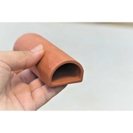 Fish Cave, Half Moon 3.5 cm, pleco Cave, pleco Ceramic Cave, Ceramic Cave For Fish, Shelter Cave, Aq