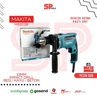 MESIN CONCRETE DRILL MACHINE WOOD/ BESO IMPACT 13MM MAKITA M8103B = MT817