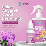 INFARM - PAKET LENGKAP PUPUK ANGGREK PERAWATAN PREMIUM ANGRREK RAJIN BEBUNGA DAN ANTI JAMUR B1 ANTI 