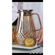 400 degree heat resistant glass water bottle Huydecor glass water bottle