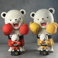 One Piece GK Boxing Large Babe Bear Big Bear Figure Ornaments Figure