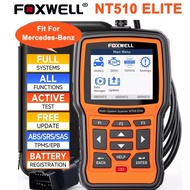 Foxwell NT510 Elite for MERCEDES BENZ Bidirectional Control OBD2 Scanner Oil Reset EPB TPMS All Syst
