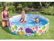 INTEX56452  原廠硬膠游泳池183公分*38公分可當幼兒游泳池 戲水池 免充氣 送修補貼