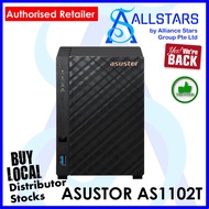(ALLSTARS : We Are Back Promo) ASUSTOR AS1102T 2.5G LAN, USB3.2 Gen1 x2 (Warranty 3years with Averte