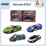 Mclaren 675LT Kt5392F Kinsmart Original Malaysia Stock