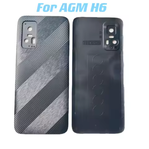 New Original For AGM H6 LITE H6 Leather Edition Cell Phone B Shell Back Battery Case Replace Housing