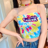 Cute Women's Vest Underwear Top Clothing Short Version y2k y2k Hot Girl Style Sexy y2k Millennium Be