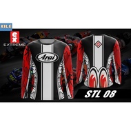 xile8 Arai Nakano Design Long Sleeve Sublimation Jersey
