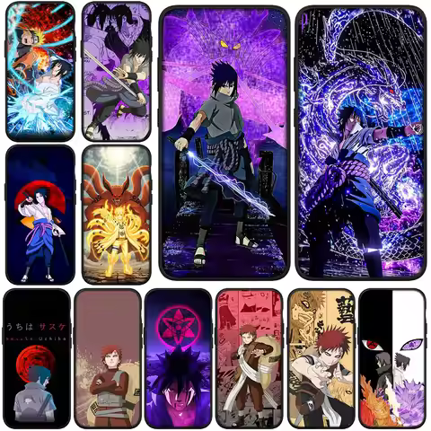 Gaara Narutos Uchiha Sasuke Cover Phone Case for Samsung Galaxy S22 S20 S21 Fe Ultra S9 Plus + A13 A