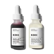 1 Fl Oz 30% AHA + 2% BHA Resurfacing Facial Toner, 1 Fl Oz 2% Hyaluronic Acid + B5 Hydrating Duo - B