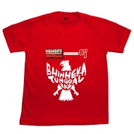 Art Bhineka Tunggal Ika Happy Birthday 81th unisex Short Sleeve T-Shirt - warham_kids