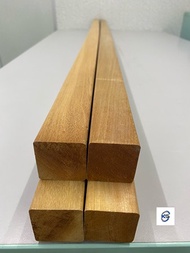 Chengal Solid Kayu 2" X 2" X 6 FT (E4E Rounded) - Ketam