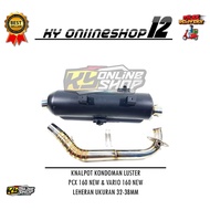 CONDOMAN PCX VARIO 160 NEW EXHAUST SIZE 32-35-38 MM DRILL-BORAN FILTER HALF FULL DRILL FILTER/ CAN R