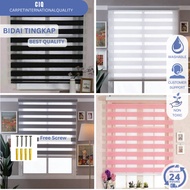 CIQ BIDAI TINGKAP MODERN WINDOW | ROLLER ZEBRA BLIND CURTAIN BLINDS TIRAI READY STOCK dapur bilik bi