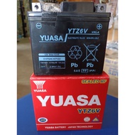 YAMAHA NMAX150 NVX155  RS150 PCX (100% ORI) YUASA YTZ6V YTZ6 12V 6AH/10HRS MF SEALED MAINTENANCE FRE