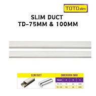 TOTO SLIM AC LINEST COVER SYSTEM | PVC TRUCKING FOR AIR COND PIPE