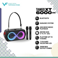 Vinnfier VF Tango XT6000 Portable Karaoke bluetooth speaker 300W Party Light Effects 2 UHF Wireless 