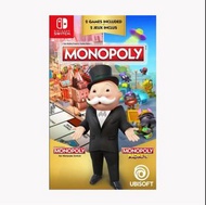 中英文版  大富翁：瘋樂＋大富翁1 ／Monopoly+Monopoly Madness Bundle  Switch Game