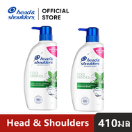 Head & Shoulders แชมพูขจัดรังแค สูตร คูล เมนทอล 410 มล. 1ขวดAnti Dandruff Shampoo Cool Menthol 410 m