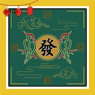 [JU] Table Cover Stable Table Surface Protector Foldable Anti-slip Mahjong Table Mat Noise Reduction Board Game Cover for Southeast Asian Gamers