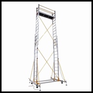 K128 Original Krisbow Scaffolding Multifungsi Aluminium 6.85 Mtr