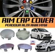 Original Perodua Rim Cap Old Sport Rim Wheel Cap Cover Silver Myvi D73A Viva Alza Kelisa