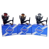 Reel Pancing Fugu Catfish Moa 500 dengan 5BB dan Ratio 4.8:1 Ber Spool Aluminium dan Knob Kayu Best