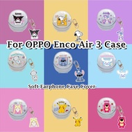 【Case Home】For OPPO Enco Air 3 Case Summer Style Cartoon Soft Silicone Earphone Case Casing Cover