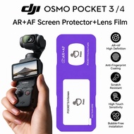 iMoke Osmo Pocket 4/Pocket 3 Tempered Glass Screen Protector for Display View and Camera Lens