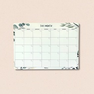 2026/2027 PLANNER SERENE - MONTHLY MAGNETIC PLANNER ERASABLE WHITEBOARD