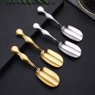 # exten # 1pcs Stainless Steel Teaspoon Tea Accessories Coffee Ice Bean Shovel Candy Scoops Salt Sug