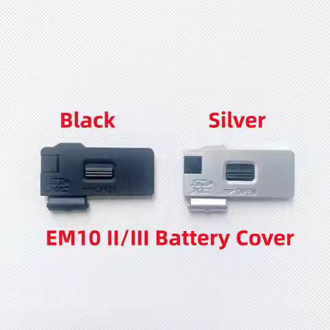 New EM10 II/III Battery Door For Olympus E-M10 MARK II/E-M10 MARK III Battery Cover Unit Black Digit