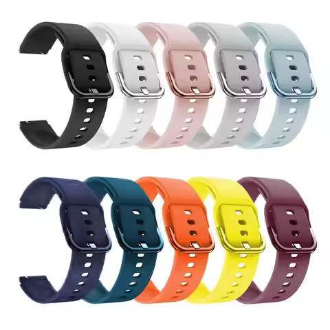 20mm 22mm monochrome silicone strap watch band for ICE SMART watch strap wristband bracelet For ICE 