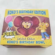 KOKo's brithday bowl/Lactogrow food Storage box for kid